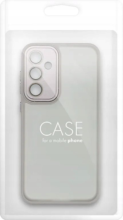 Futrollë VARIETE për Xiaomi Redmi Note 12S, me mbrojtje kamere, gjysmë transparente gri