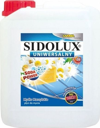 Lëng për pastrim darsëmash Sidolux Floor Cleaning Liquid Marseille Soap, për gjithandej, 5L
