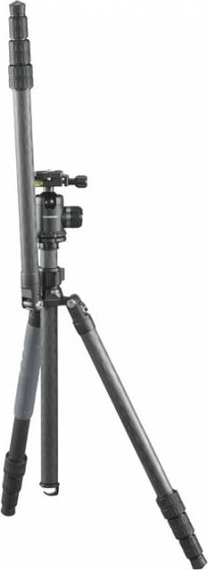 Tripod për kamera Cullmann Carvao 825MC, lartësi 20-156 cm, mban deri 10 kg, ngjyrë e zezë