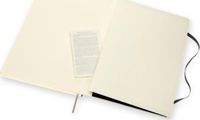 Bllok shënimesh Moleskine Classic me vija, A4, 192 faqe, i zi