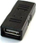 Përshtatës Gembird USB - USB, i zi
