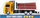 Lodër kamion Mega Creative Heavy Truck Series, plastikë, 23 cm, i verdhë