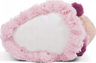 Lodër pellushi Nici Cosy Winter Snail Soa, 22cm, material i ricikluar, rozë