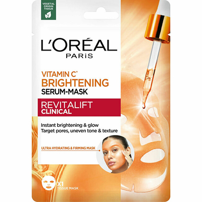 Maskë për fytyrë L´Oréal Paris Brightening Serum-Mask with Vitamin C