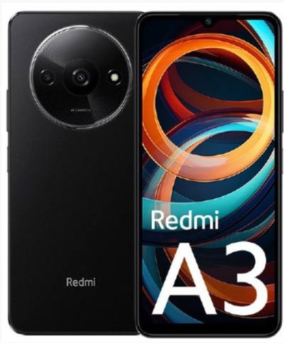 Telefoni Xiaomi Redmi A3, 3GB RAM, 64GB, 6.71", i zi