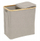 Shportë rrobash Tidy Box, 80L, e palosme, me dy ndarje, gri