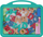 Tabla magnetike për fëmijë Mega Creative Magnetic Board 2in1, 34x34 cm, e bardhë