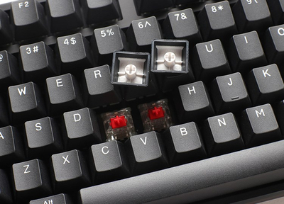 Гејминг тастатура Ducky Origin, механички Cherry MX Blue, USB-C, црна