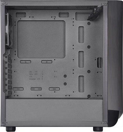 Kasë SilverStone SETA A1, titaniaum, Midi Tower
