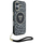 Keis telefoni Guess Leopard Triangle Cord Strap për iPhone 16, MagSafe, me rrip dore, i zi