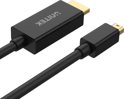 Adapter AV Unitek Mini DisplayPort në HDMI V1152A, 4K, i zi