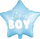 Balonë foli It’s a Boy, formë ylli, 48cm, blu