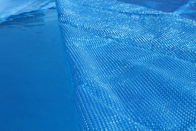 Mbulesë pishine Swim &amp; Fun Pool Cover Summer, diametër 4.6 m, për verë, blu