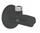 Valvul uji prerëse bronzi, 1/2" x 1/2" BSP, matte black, e zezë