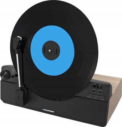 Gramafon Blaupunkt VT100BK, vertikal, Bluetooth, i zi