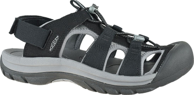 Машки outdoor сандали KEEN Rapids H2, ѓон EVA, затворање со затегач, црно сиви