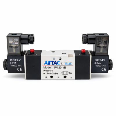 Valvul pneumatike solenoid 4V120-M5 DC24V