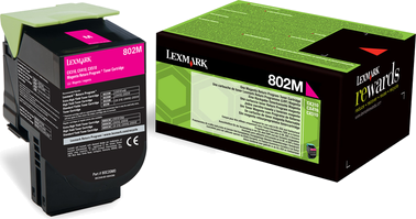 Toner për printer Lexmark 80C20M0, magenta