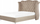 Krevet dopio Beliani Ayette, 180 x 200 cm, kadife, taupe
