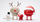 Dekoratë Krishtlindjesh Hoptimist Snowman, figurë me sustë, e bardhë