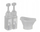Set për shpëlarje sysh Zpo Eye Rinsing, solucion 0.9% NaCl, 2 ampula, transparent