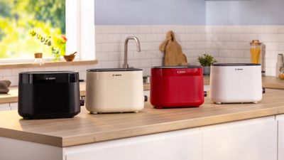 Toaster Bosch MyMoment TAT2M124, 2 feta, funksion shkrirje, i kuq