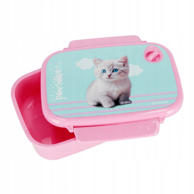Kuti drekë Starpak Kitty, plastike, për fëmijë, shumëngjyrëshe
