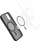 Kapak telefoni Spigen Ultra Hybrid T Mag MagSafe për iPhone 16, transparent, Frost Black