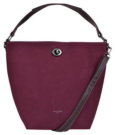 Çantë dore David Jones CM5325A, bordo, polyuretan