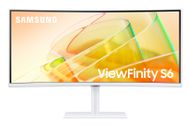 Monitor Samsung S65TC computer, 34", 3440 x 1440, 100 Hz, i bardhë