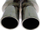 Marmitë sportive TurboWorks Sports Muffler, 2x90 mm, hyrje 2.5", inox