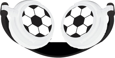 Kufje me kabllo Lexibook Football, stereo, volum i kufizuar 85 dB, shumëngjyrëshe