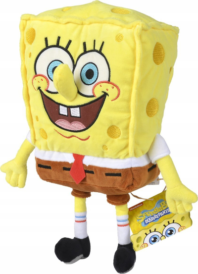 Lodër pelushi Simba Spongebob Squarepants, figurë pelushi, e verdhë