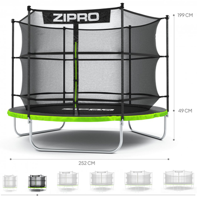 Трамболина Zipro Garden 8FT 252 cm