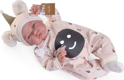 Kukull bebë Antonio Juan, 42 cm, për fëmijë