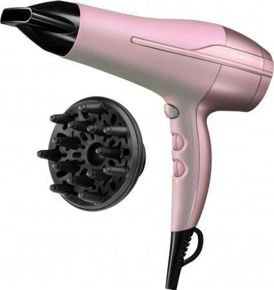 Tharëse flokësh Remington Coconut Smooth D5901, 2200W, me jonizim, e zezë