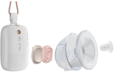 Pompe gjiri elektrike Philips Avent Hands-Free Premium Plus SCF531/11, 1 copë