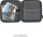 Futrollë për printer Fujifilm Instax Link Wide, hard case, ngjyrë mocha gri