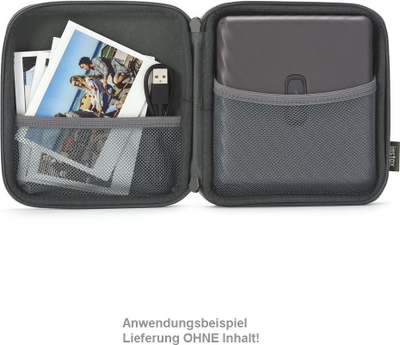 Futrollë për printer Fujifilm Instax Link Wide, hard case, ngjyrë mocha gri