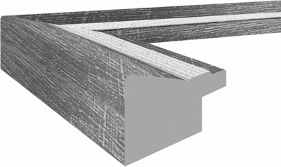 Kornizë plastike Walther Design Chalet, 20x30 cm, e bardhë