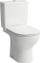 WC dyshemeje Laufen LUA, Rimless, me kazan uji, e bardhë