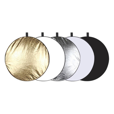 Reflektor fotografik Puluz PU5111, 5 në 1, i zi