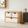 Organizues banjoje Bathroom Solutions LADEN, bambu, 3 sirtarë, 19.5 x 15 cm, bezhë