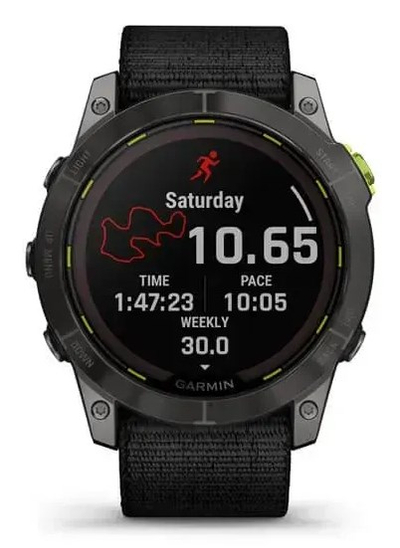 Orë sportive Garmin Enduro 2 Solar, GPS, 1.4", e zezë