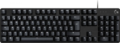 Tastierë mekanike gaming Logitech G413 SE, me kabllo, LED i bardhë, e zezë