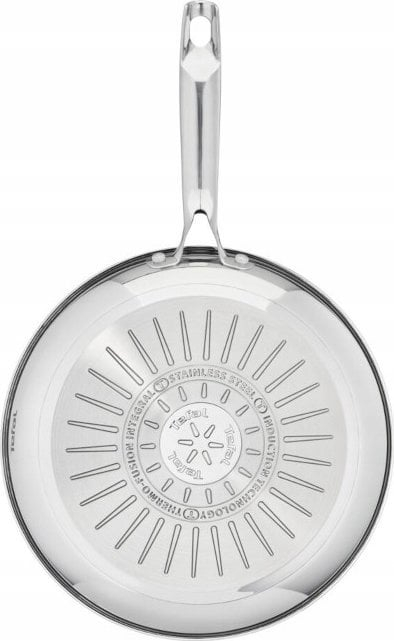 Тигањ Tefal Duetto, не’рѓосувачки челик, индукција, сребрен