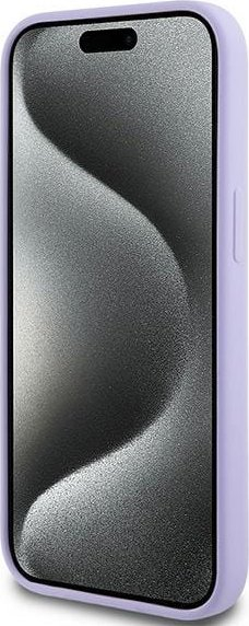 Futrollë për telefon Karl Lagerfeld KLHMP15SSCMKCRHU, për iPhone 15 6.1", MagSafe, vjollcë
