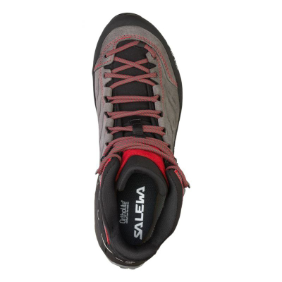 Çizme malore Salewa MTN Trainer Mid GTX, Gore Tex, Vibram, gri e errët
