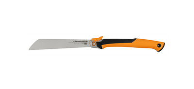 Sharrë tërheqëse Fiskars, palosëse, 13 tpi, zezë/ portokalli