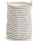 Koshë rrobash Zeller Stripes, material kanavace, palosës, gri